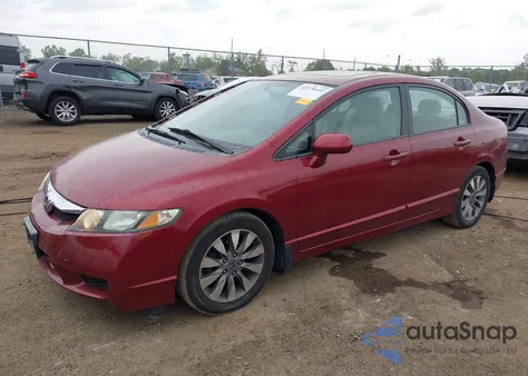 2009 Honda Civic Ex-L z USA, uszkodzony, nr VIN 2HGFA16909H343422